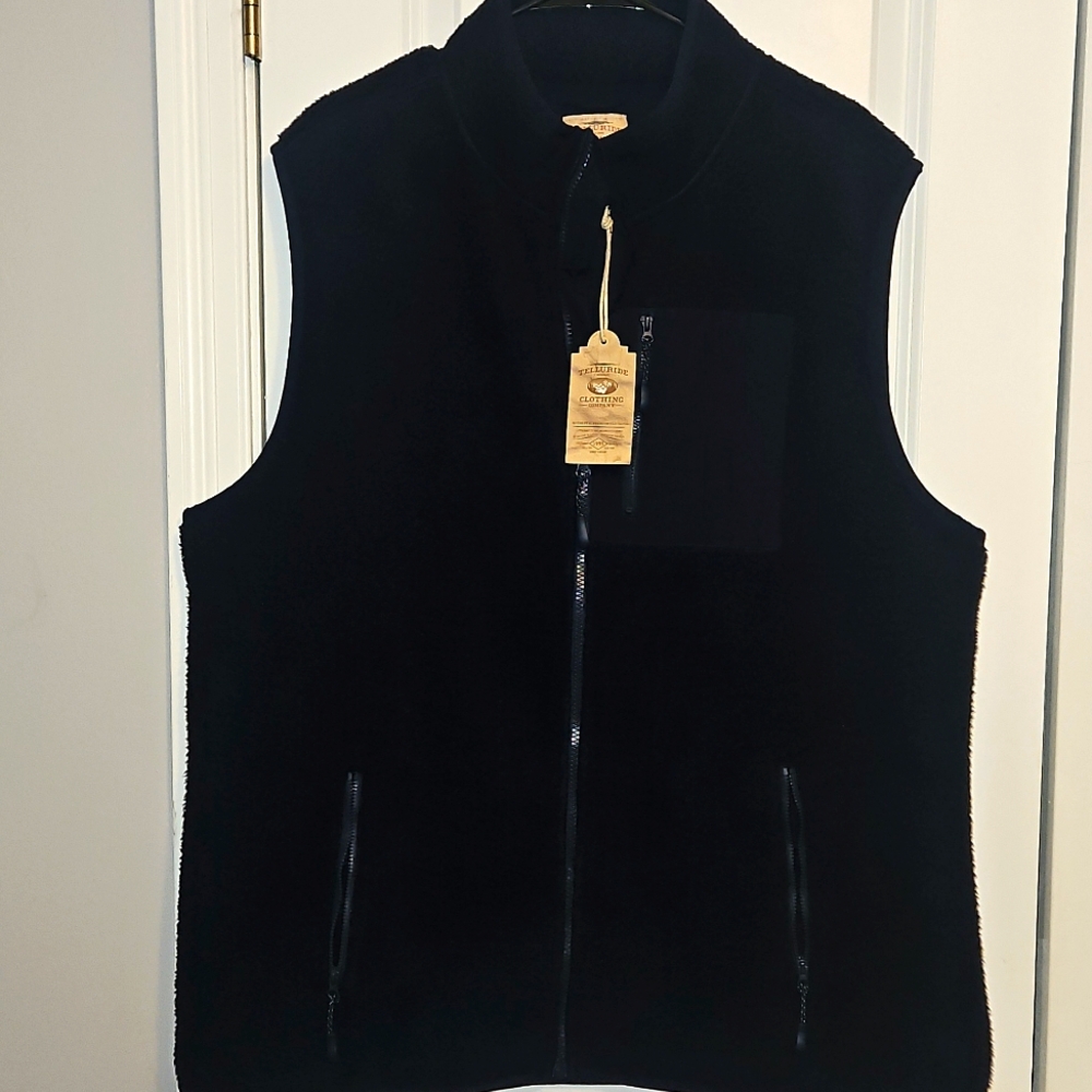 Fleece vest sz XXL NWT